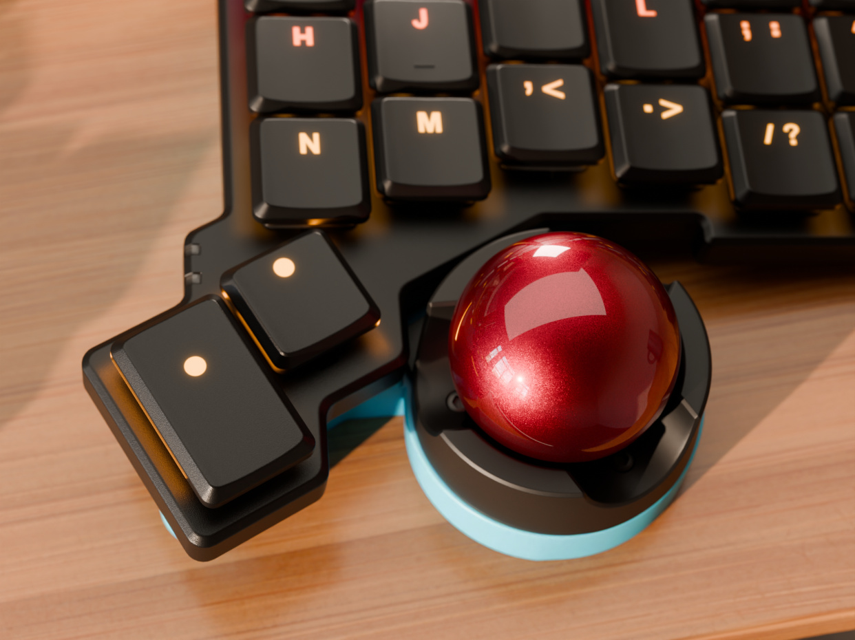Navigator Thumb Trackball Mount