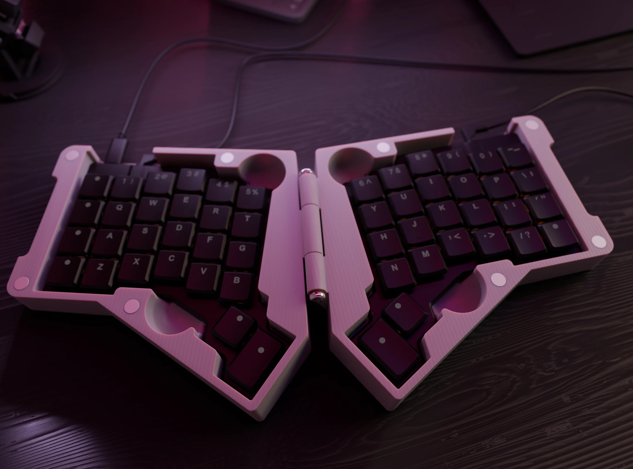 Voyager rigid travel case close-up