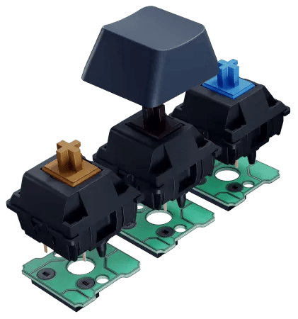 Moonlander keyboard switches