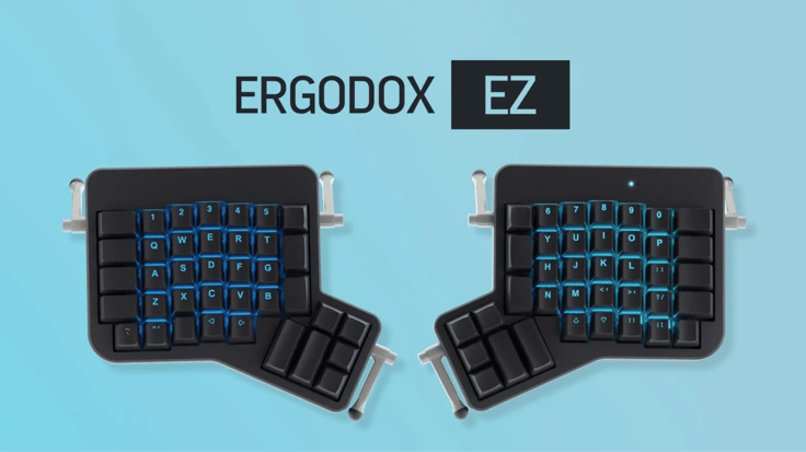 エルゴドックスEZ：人間工学に基づく最強のメカニカル・キーボード 